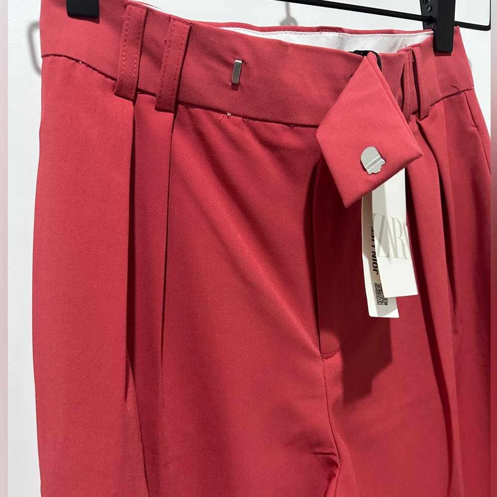 ZARA HIGHT WAISTED TROUSERS - Picture 6 of 15